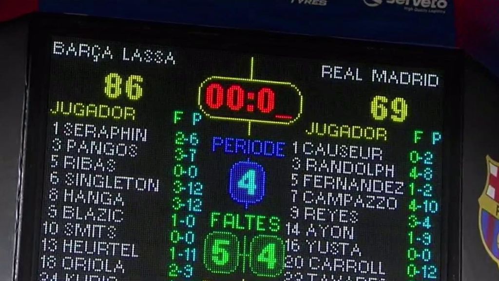 El Barça se lleva el Clásico y el liderato en el Palau