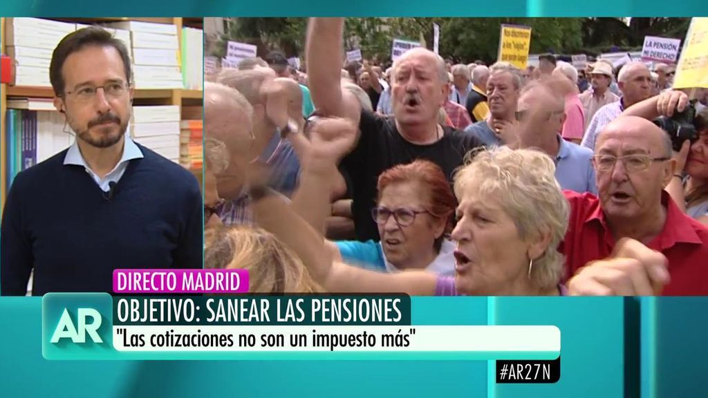 El problema de las pensiones: las recetas del economista Conde-Ruiz para sanear el sistema