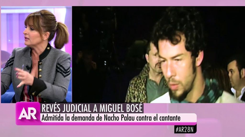 Admitida la demanda de Nacho Palau contra Miguel Bosé por sus hijos