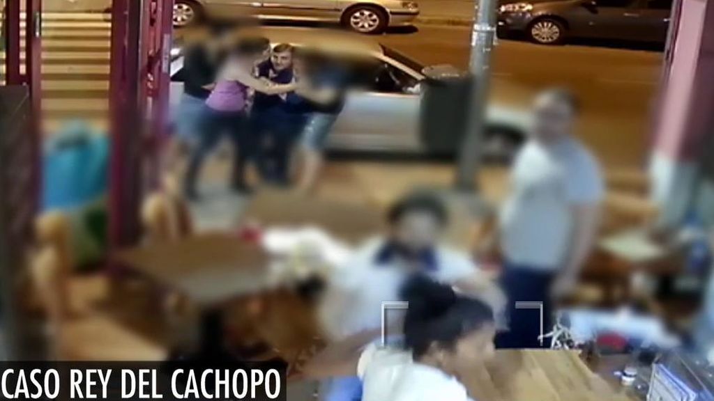 El antes y el después de la pelea de 'El rey del cachopo' y su novia Heidi en un bar