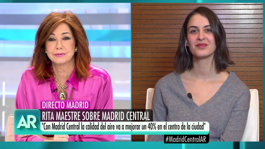 Rita Maestre, sobre Madrid central: "Hemos tenido en cuenta la calidad del aire y el compromiso con la UE"