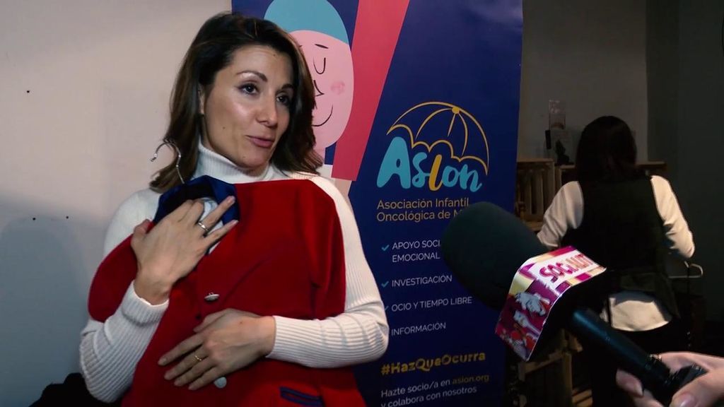 Nagore nos desvela que compañeras de 'Telecinco' han donado vestuario para su mercadillo solidario