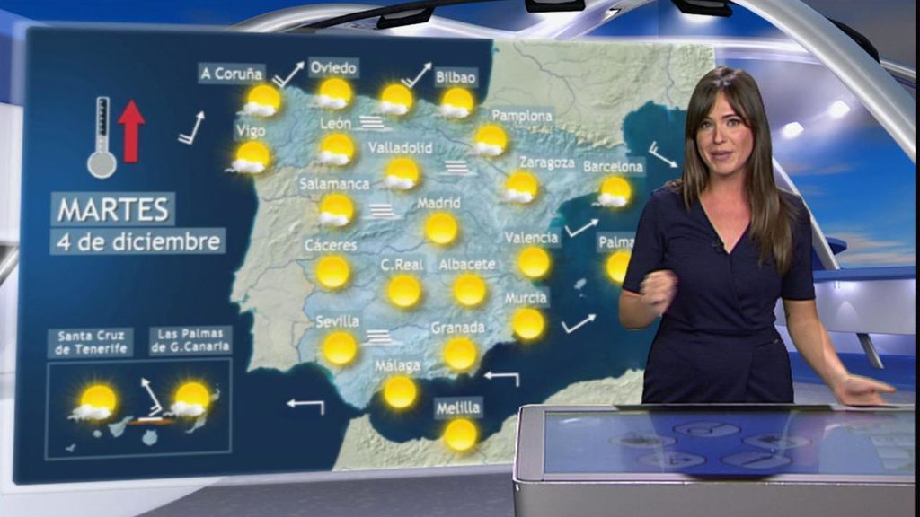 Aprovecha: tiempo estable y más de 20°C en casi toda España
