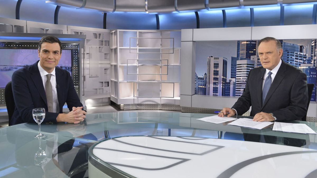 Pedro Sánchez reaparece en Informativos Telecinco tras las elecciones andaluzas