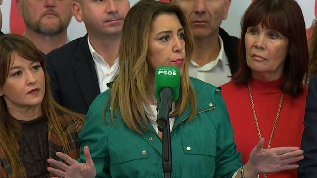 El PSOE debate el futuro de Susana Díaz tras la debacle andaluza