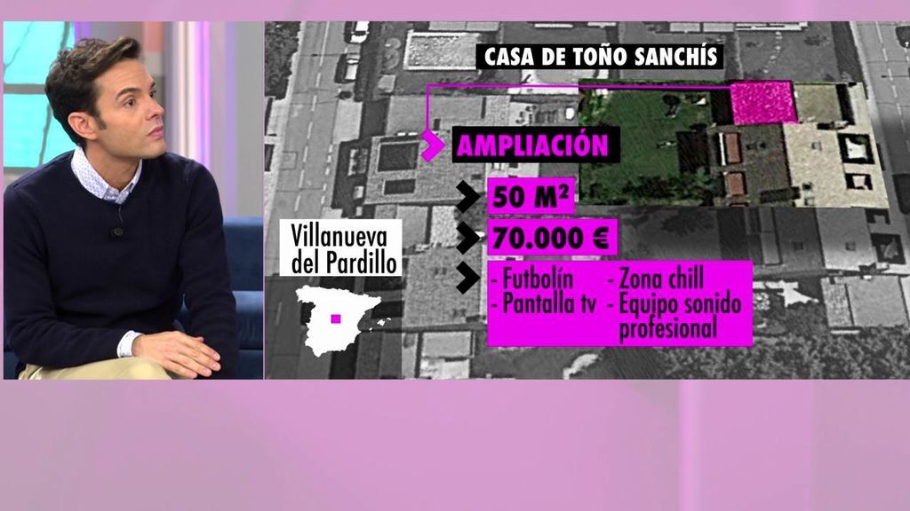 Rossi: "Toño Sanchís se gastó 70.000 euros en una reforma de su casa"