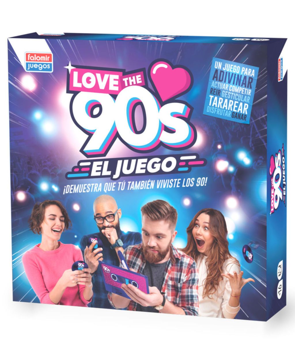 ¡Revive los 90 con el juego de mesa oficial de Love the 90s!