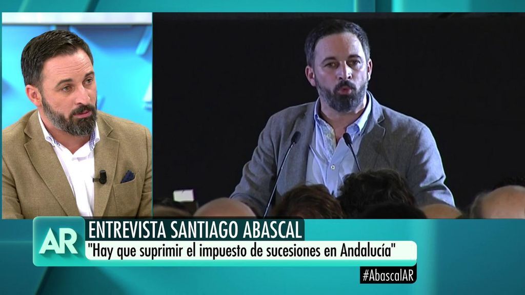 La "línea rojigualda" de Abascal en Andalucía: "Hay que suprimir el impuesto de sucesiones"