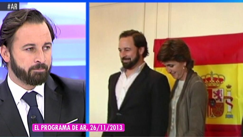 Abascal, en 'AR' en 2013: "Quiero irme del PP, no estoy de acuerdo con Rajoy, sí con Aznar"