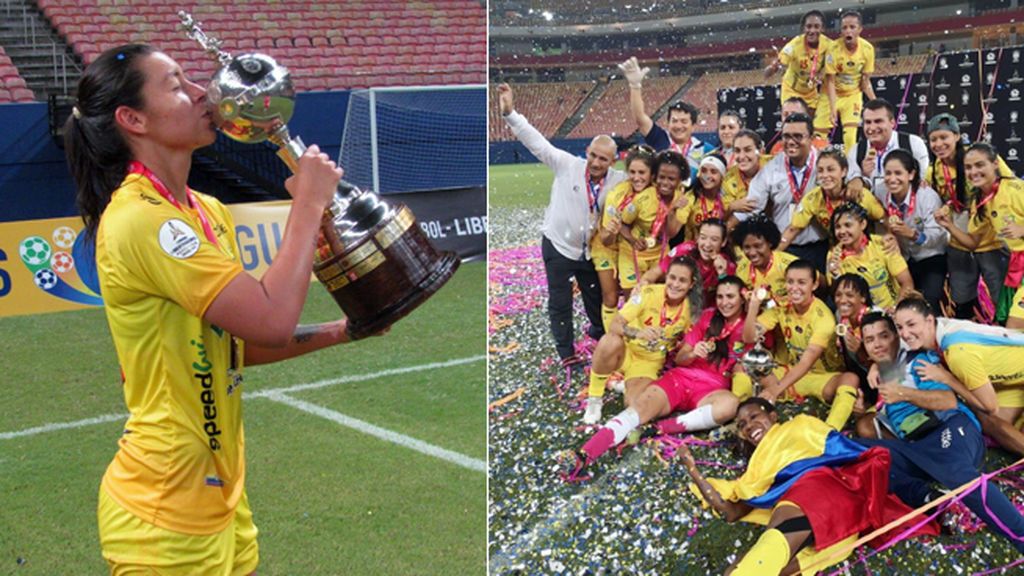 Una futbolista del Atlético Huila femenino denuncia que el dinero por ganar la Libertadores se lo llevó el equipo masculino Una futbolista del Atlético Huila femenino denuncia que el dinero por ganar la Libertadores se lo llevó el equipo masculino