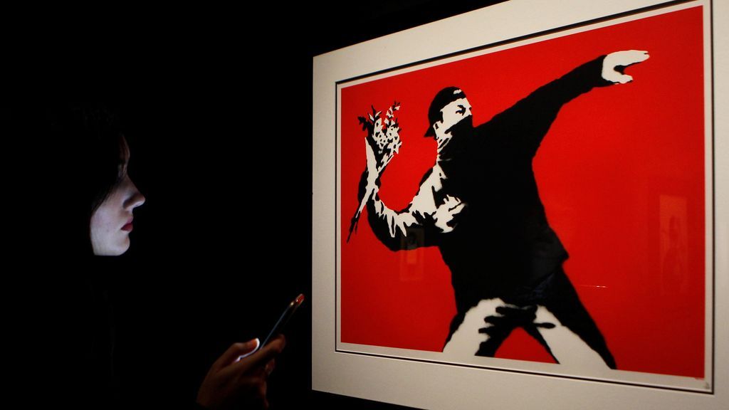 El polémico arte de Banksy llega a Madrid