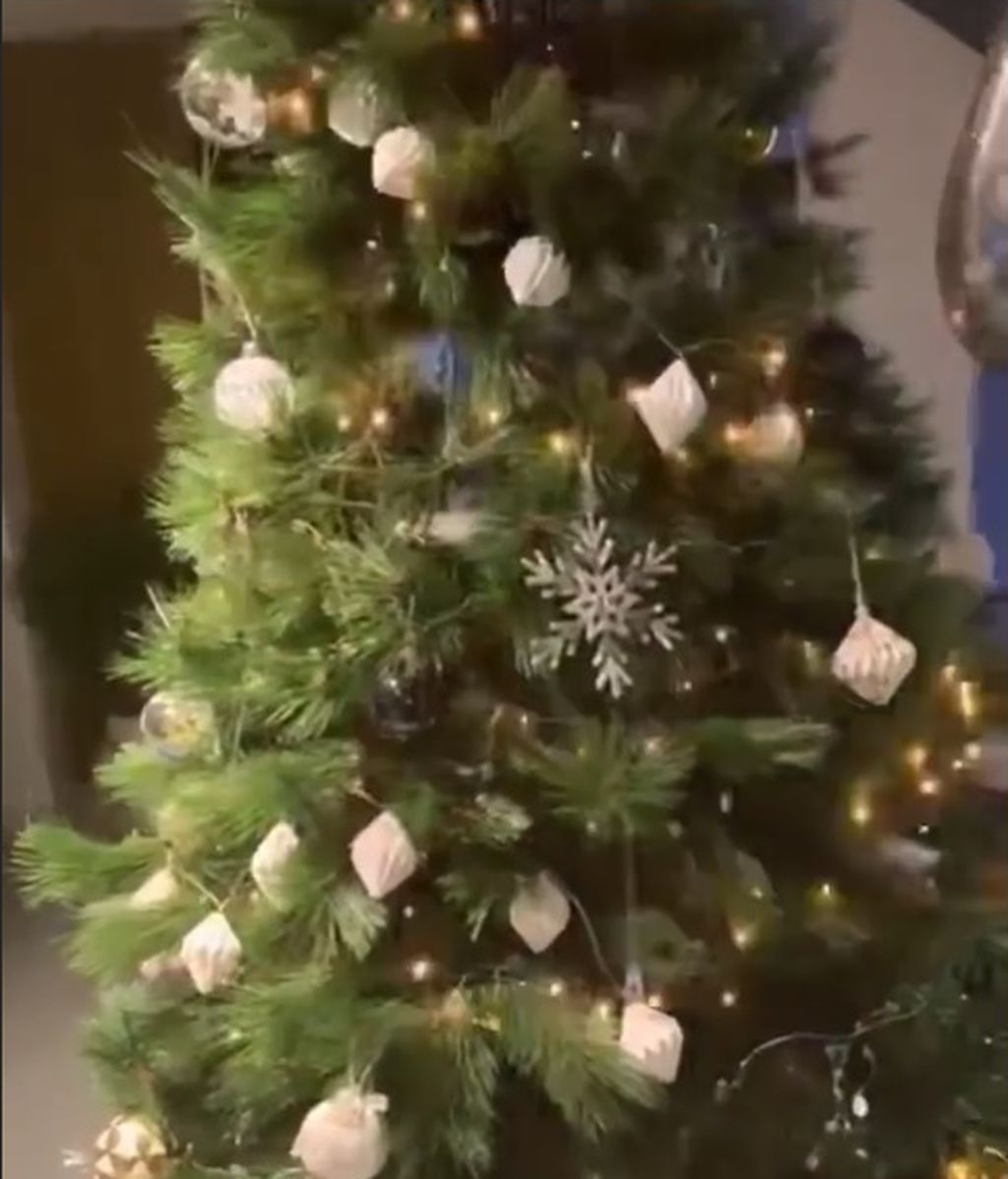 Árbol de Navidad Pilar Rubio