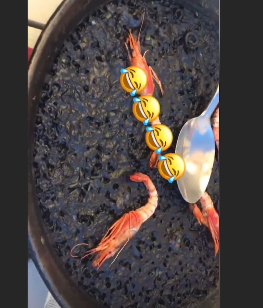 Plato de arroz negro Elena Furiase