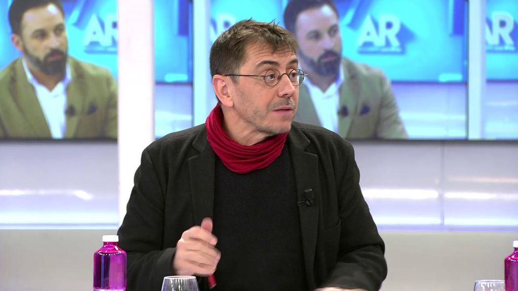 Monedero responde a Santiago Abascal: "Toda la extrema derecha necesita odiar"