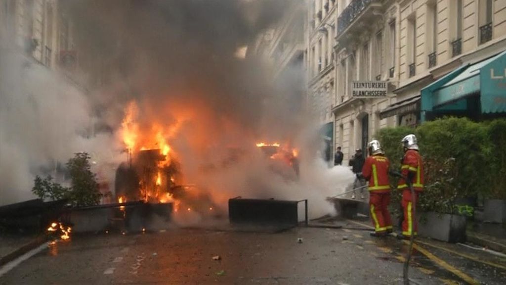 Francia se prepara para un sábado especialmente violento por las protestas