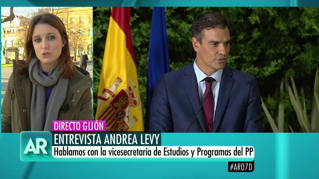 Andrea Levy: "La relación de Pedro Sánchez con los independentistas ya es insostenible"