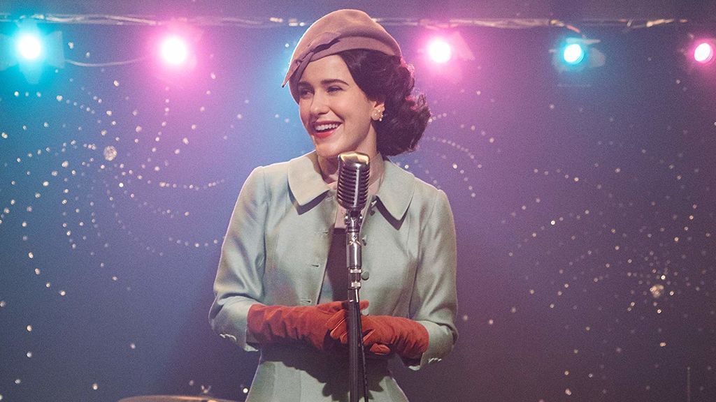 Rachel Brosnahan, nominaa a los Globos de Oro 2019 por 'La maravillosa Sra. Maisel'.