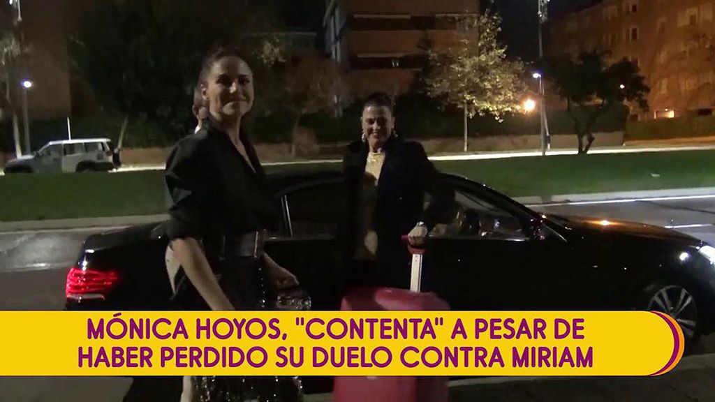 Primeras imágenes de Mónica Hoyos tras su expulsión de ‘Gran hermano VIP’