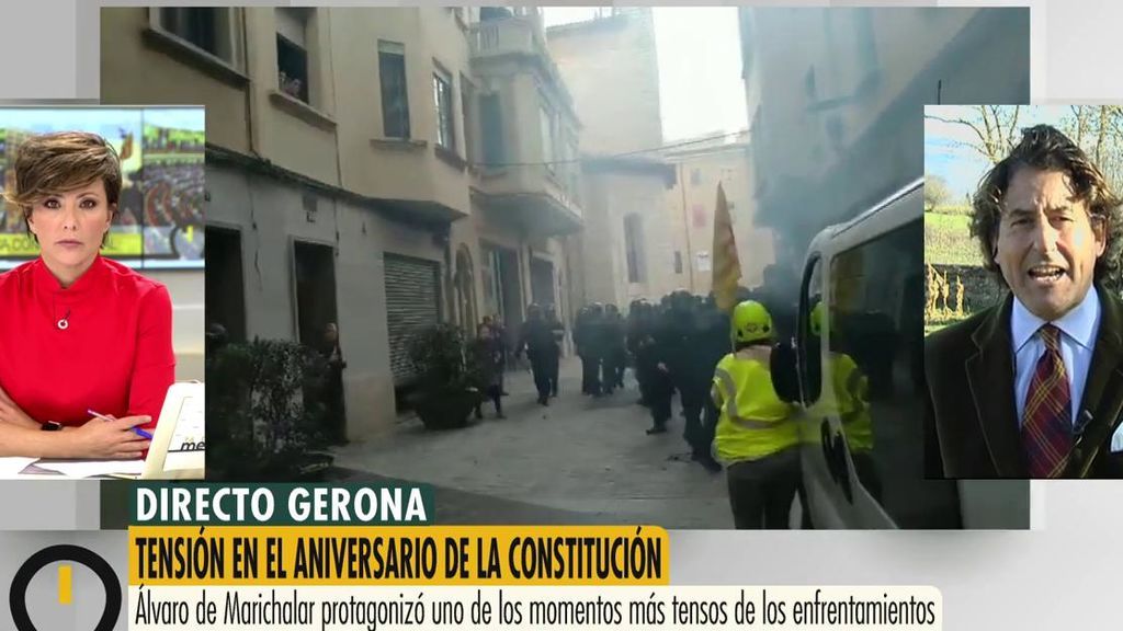 Álvaro de Marichalar, tras ser agredido en Girona: "Torra tiene que ser procesado por incitación al odio y rebelión"