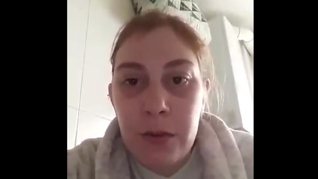 Una mujer advierte en un vídeo que se suicidará si no paran su desahucio