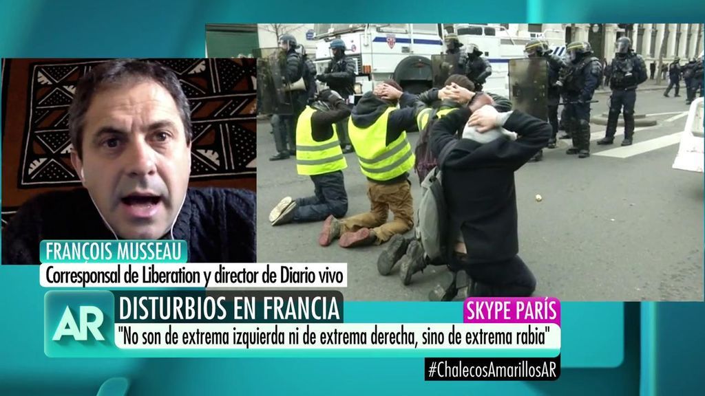 François Musseau, corresponsal de 'Liberation': "Hay una desconexión entre las élites y las clases populares"