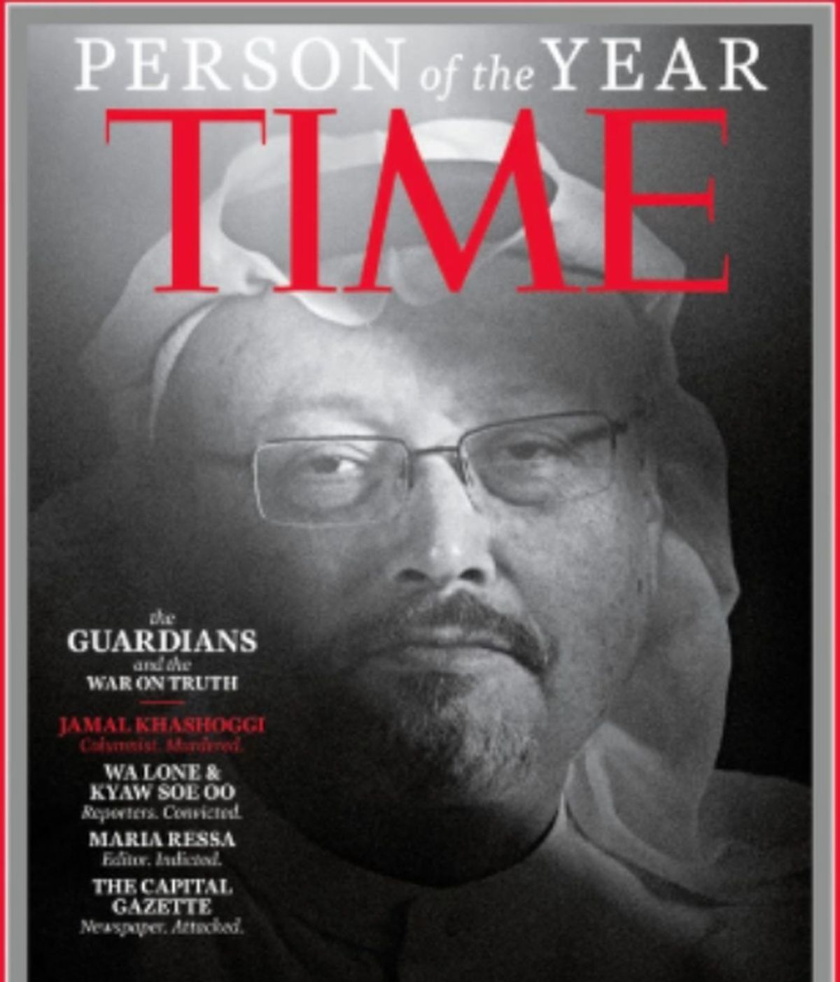 Khashoggi, personaje del año para la revista Time