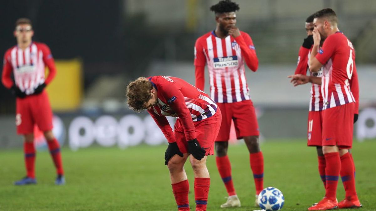 El Atlético no encuentra el gol ante el Brujas (0-0) y le regala el liderato del grupo al Dortmund El Atlético no encuentra el gol ante el Brujas (0-0) y le regala el liderato del grupo al Dortmund