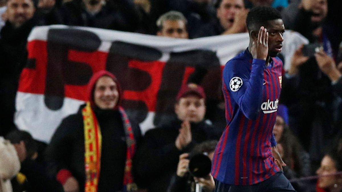 El Barça empata con el Tottenham (1-1) y Dembelé despierta con un golazo de genio El Barça empata con el Tottenham (1-1) y Dembelé despierta con un golazo de genio