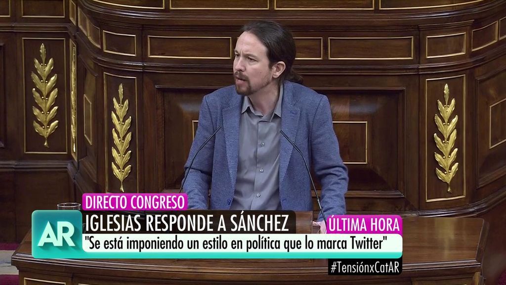 El piropo de Pablo Iglesias a la Presidenta del Congreso: "Ójala el PP sonara más a Ana Pastor y menos a Jose María Aznar"