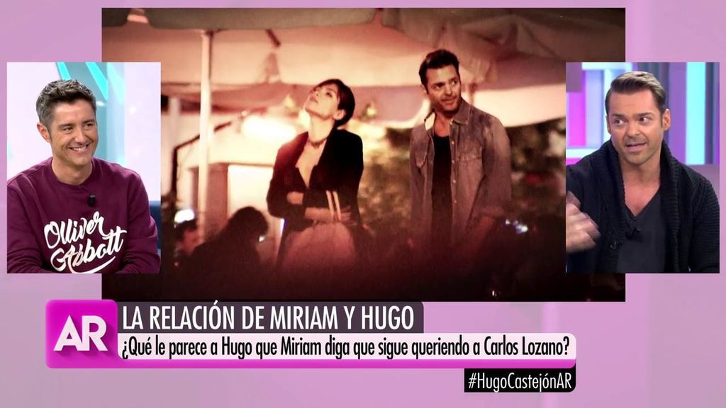 Hugo Castejón: "No he hecho ningún montaje y seguro que Miriam tampoco"