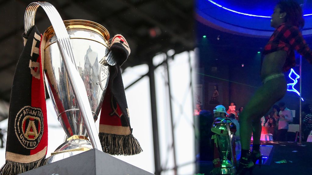 Strippers sobre la Copa de la MLS: la polémica celebración del Atlanta United del Tata Martino Strippers sobre la Copa de la MLS: la polémica celebración del Atlanta United del Tata Martino