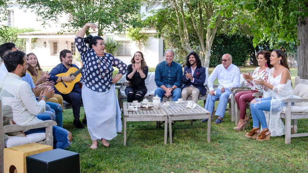 Visita de Niña Pastori a 'Mi casa es la tuya'.