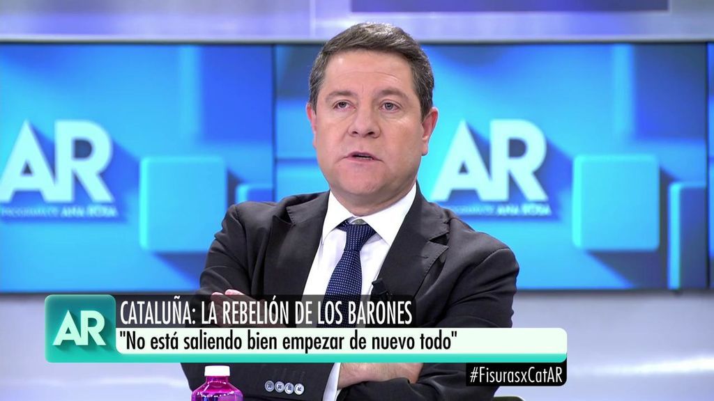 García-Page, sobre el 155: "Si Sánchez tiene que aplicar medidas las aplicará"