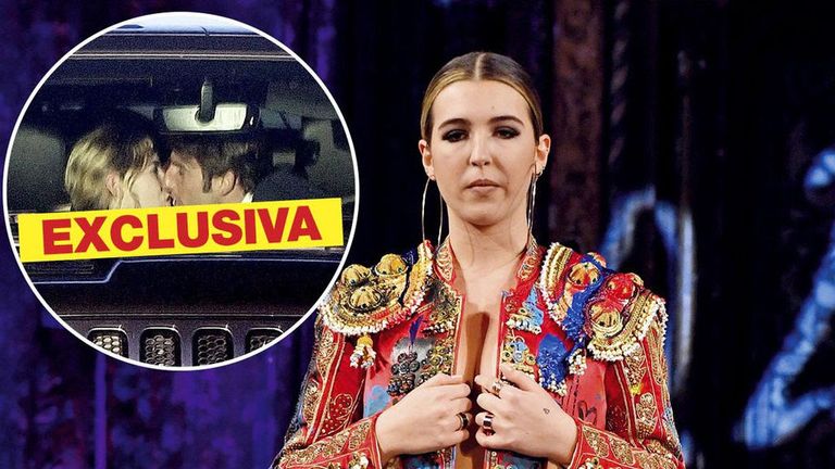 Alba Díaz Martín Berrocal y su novio Javier Calle así es