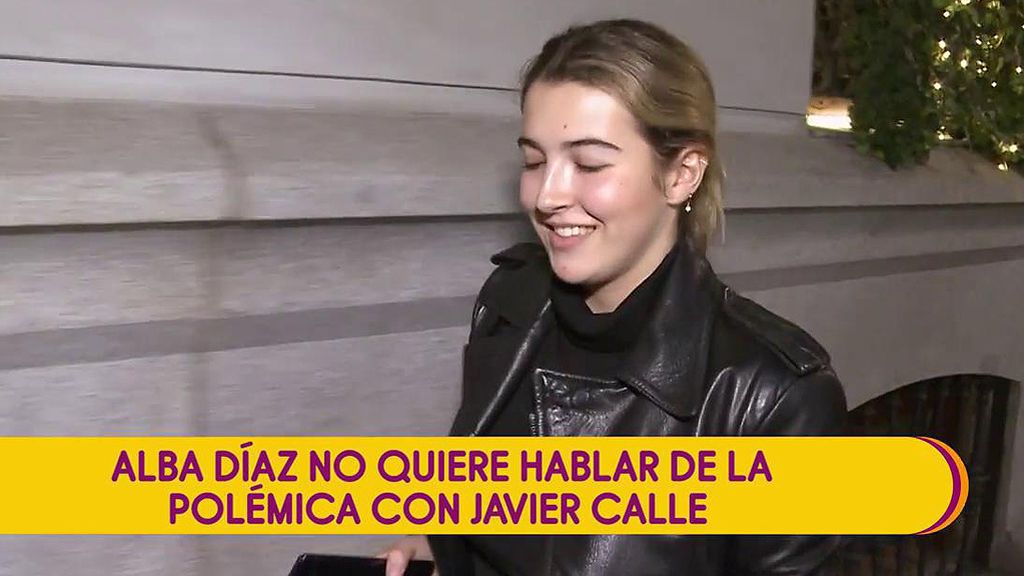 Alba Díaz guarda silencio ante su escándalo amoroso: "Estoy enamorada de la vida"