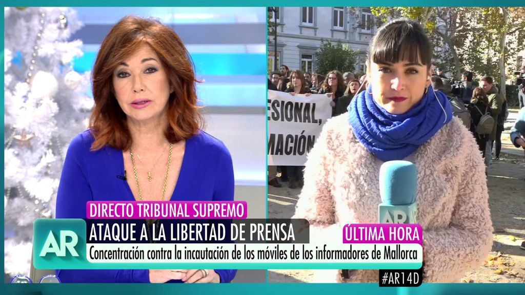 El alegato de Ana Rosa a favor de la libertad de prensa: "Si los periodistas no pueden hacer su trabajo todos perderemos"