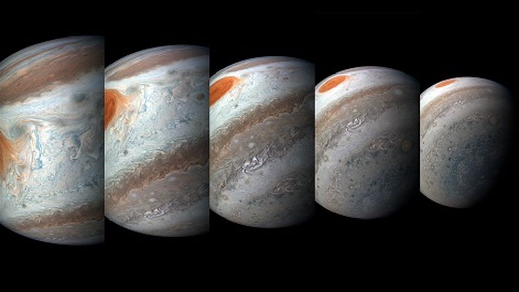 Imágenes de Júpiter nunca vistas
