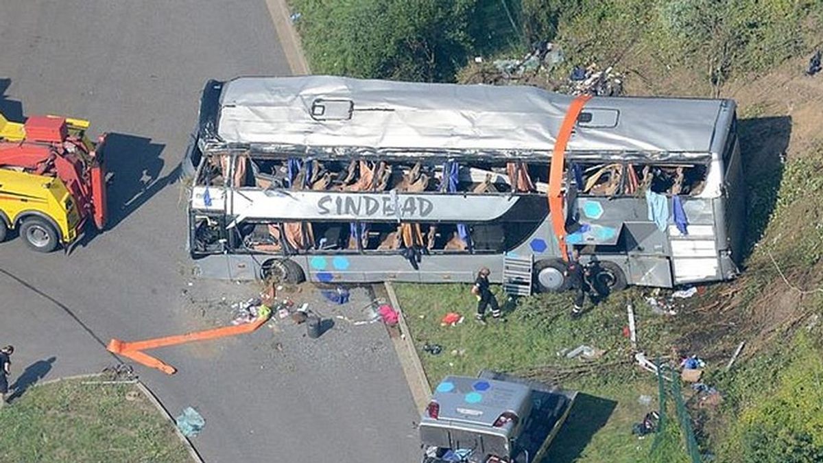 Cinco muertos en un accidente de autobús en Ecuador