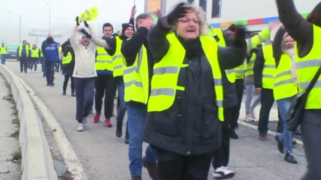 Protestas en París: se reduce el número de 'chalecos amarillos' este fin de semana