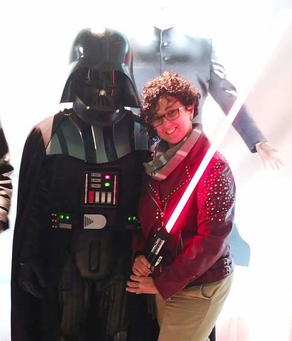 María Teresa Ato no teme a Darth Vader