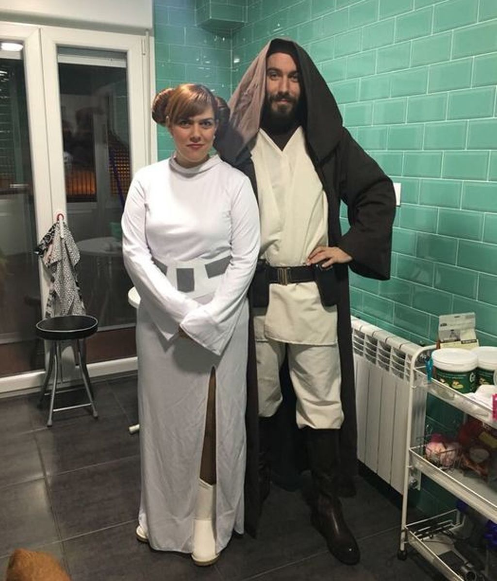 Verónica Vázquez, convertida en la Princesa Leia