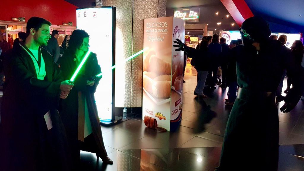 Víctor Adrián es un auténtico fan y se lo pasa en grande