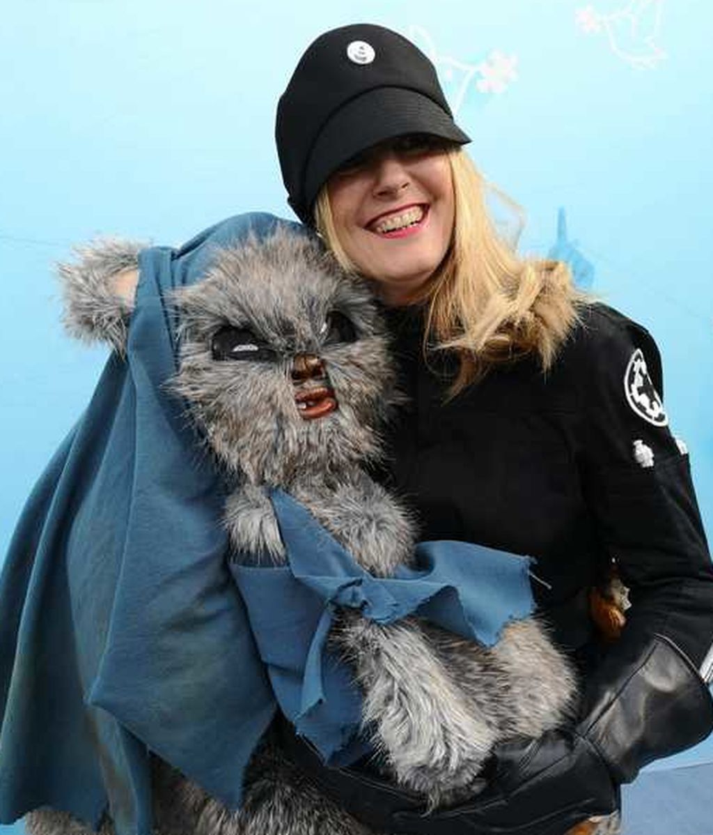 Marta Bezares está encantada con este adorable ewok
