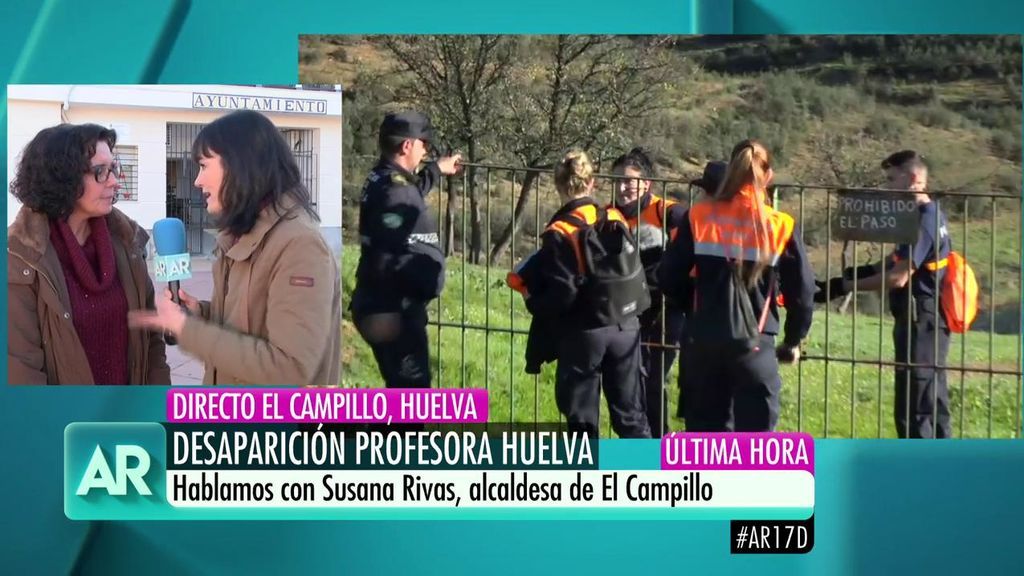Alcaldesa de El Campillo: "La familia tiene la esperanza de que Laura se haya perdido"