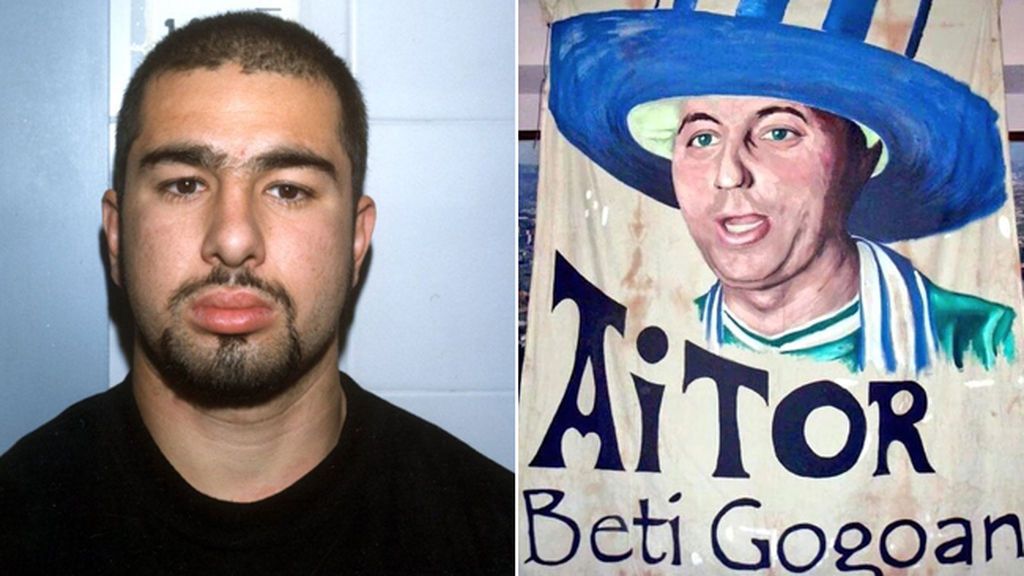 Ricardo Guerra, asesino de Aitor Zabaleta, detenido en Bélgica en el partido del Atlético de Madrid ante el Brujas Ricardo Guerra, asesino de Aitor Zabaleta, detenido en Bélgica en el partido del Atlético de Madrid ante el Brujas