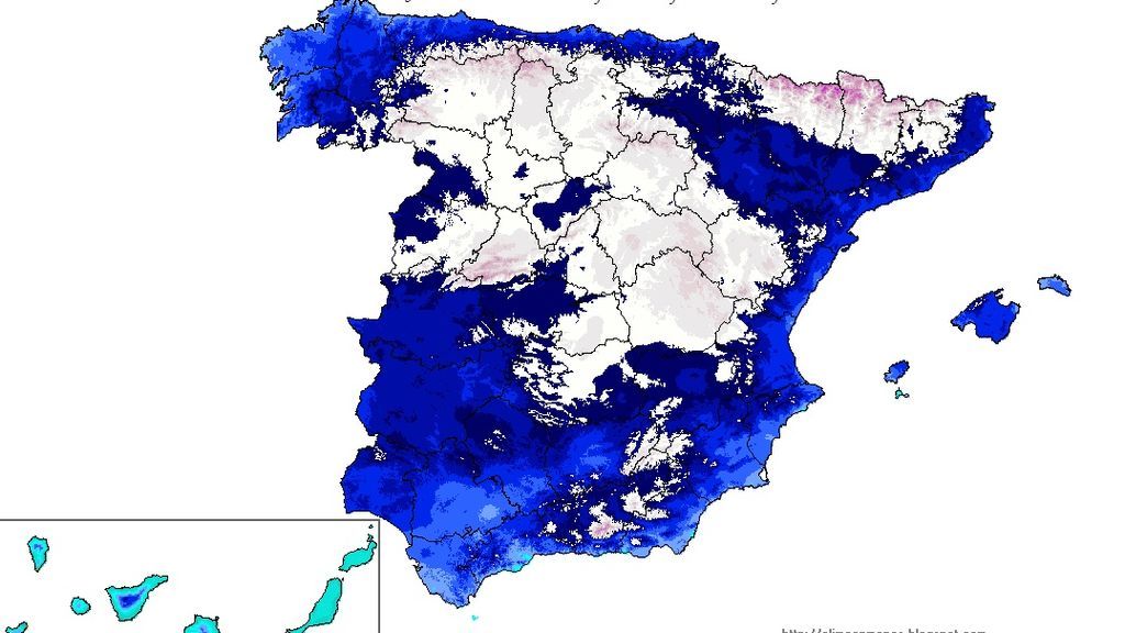 temperaturas minimas lunes