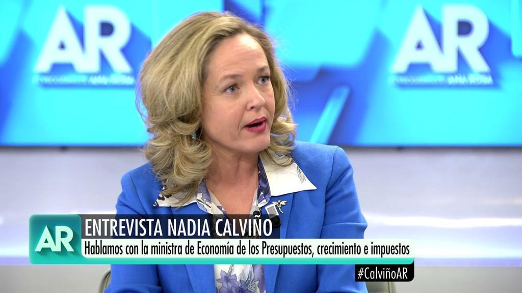 Nadia Calviño, Ministra de economía: "Estamos trabajando para presentar los presupuestos en enero"
