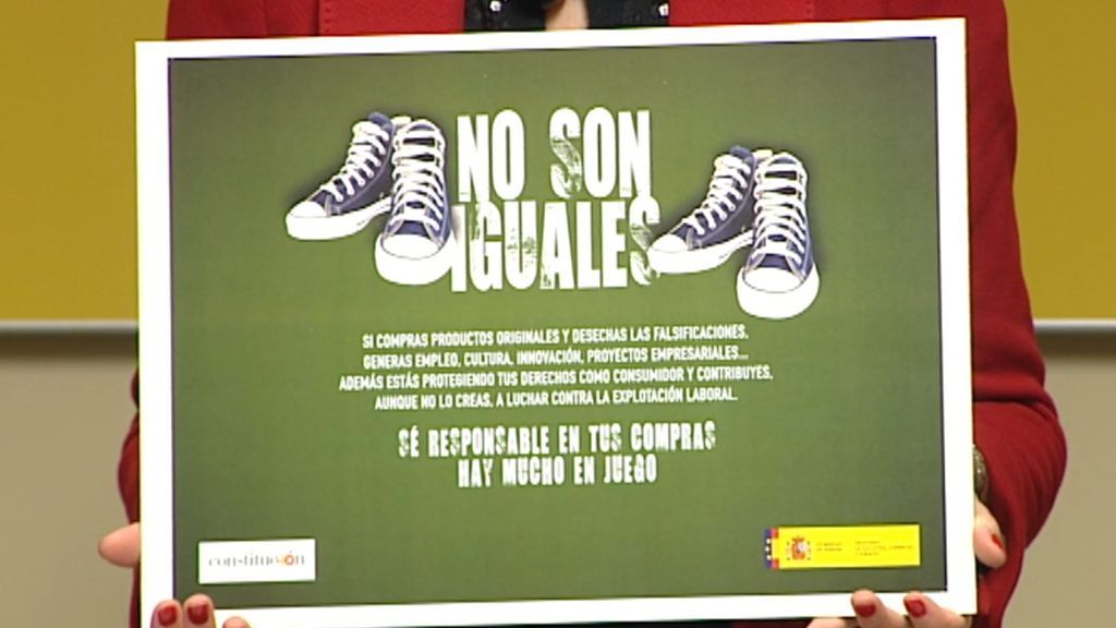 El Gobierno lanza la campaña "Porque no son iguales" para luchar contra las falsificaciones