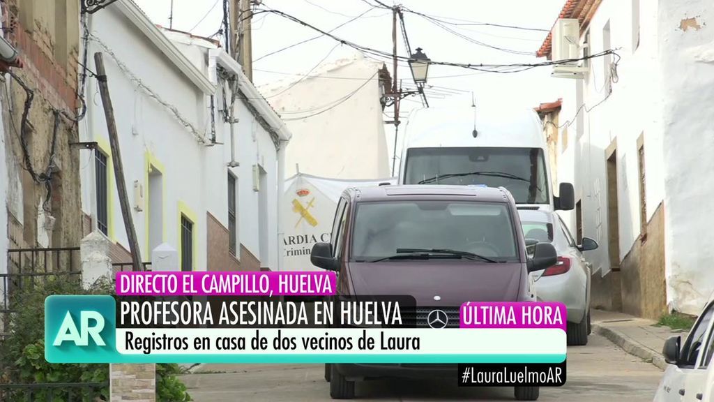 La Guardia Civil registra las casas de Laura Luelmo y de un vecino de El Campillo