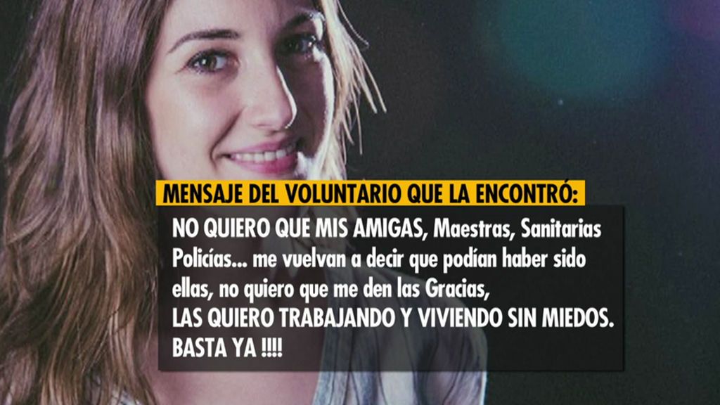 El voluntario que encontró la ropa de Laura Luelmo: “Quiero a mis amigas trabajando y viviendo sin miedos, basta ya”